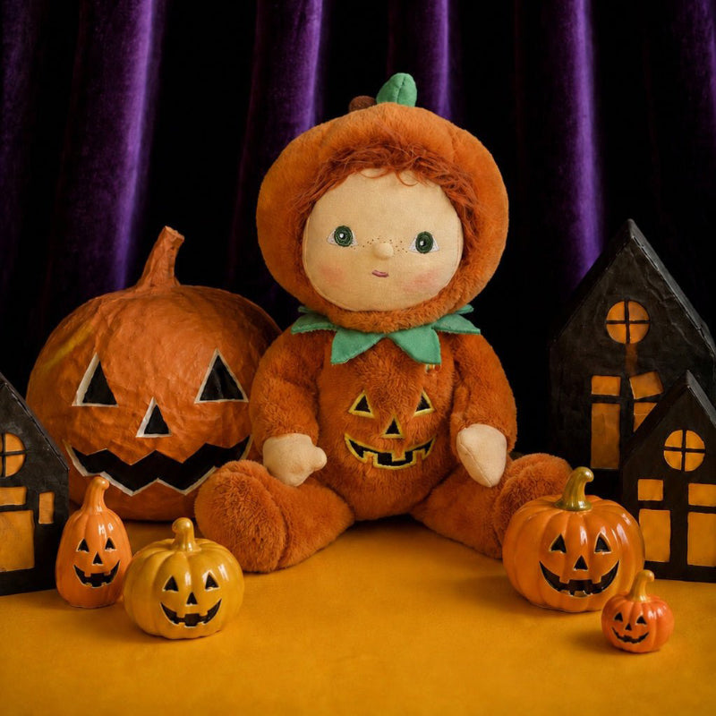 Olli Ella Dinkum Doll - Jules Jack'o'-Lantern