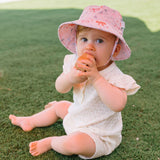Acorn Sunhat - Little Bows Pink