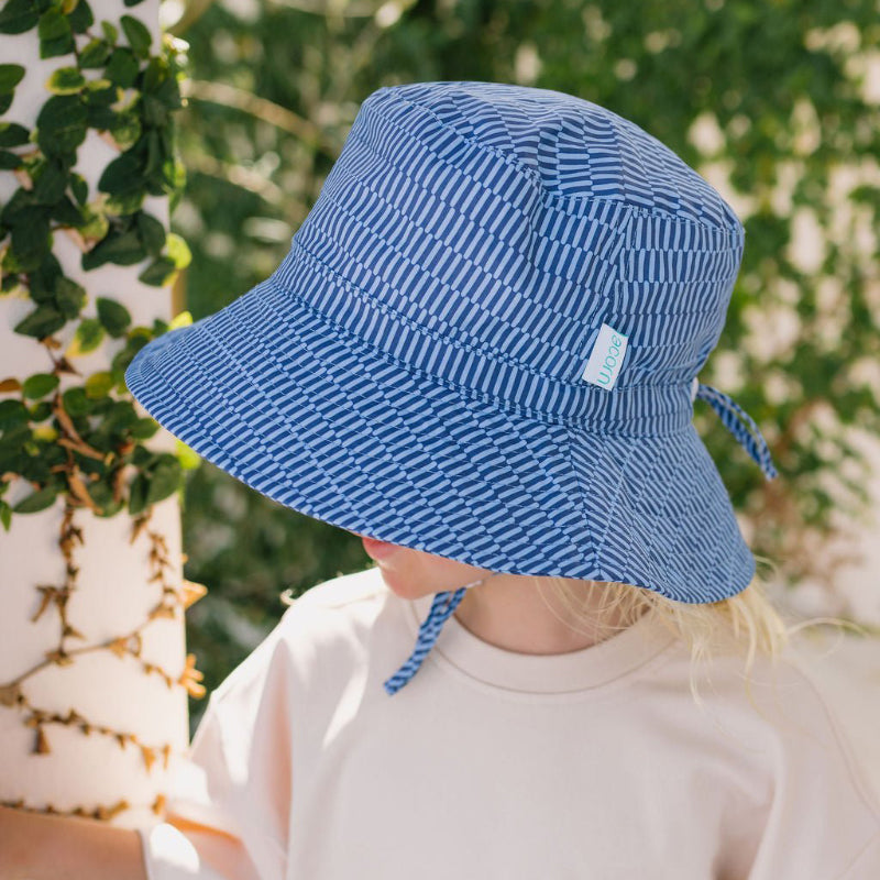Acorn Wide Brim Hat - Blue Horizon