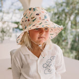 Acorn Wide Brim Hat - Garden Friends