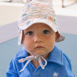 Acorn Jersey Flap Cap - Dino