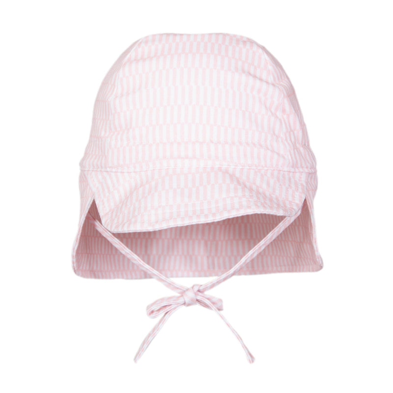 Acorn Jersey Flap Cap - Pink Sprinkle