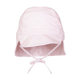 Acorn Jersey Flap Cap - Pink Sprinkle