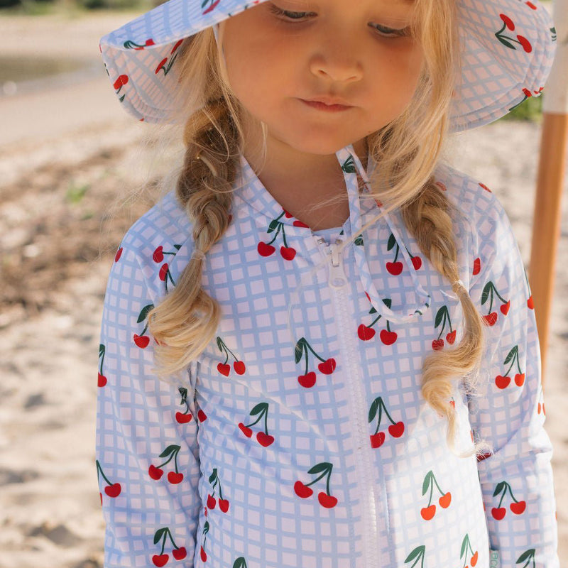 Acorn Swimsuit - Cherry Checks