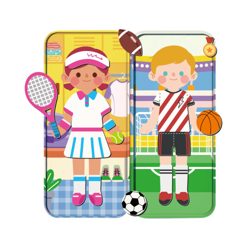 Travel Magnetic Box - Sports Stars