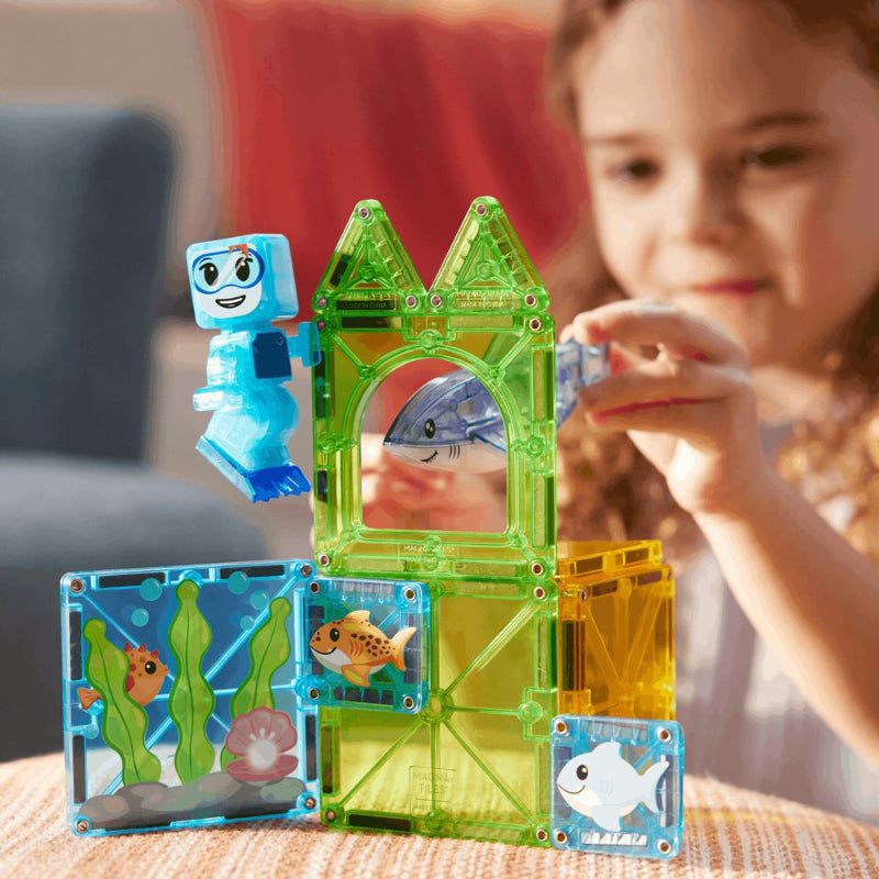 Magna Tiles Shark Dive 13PC