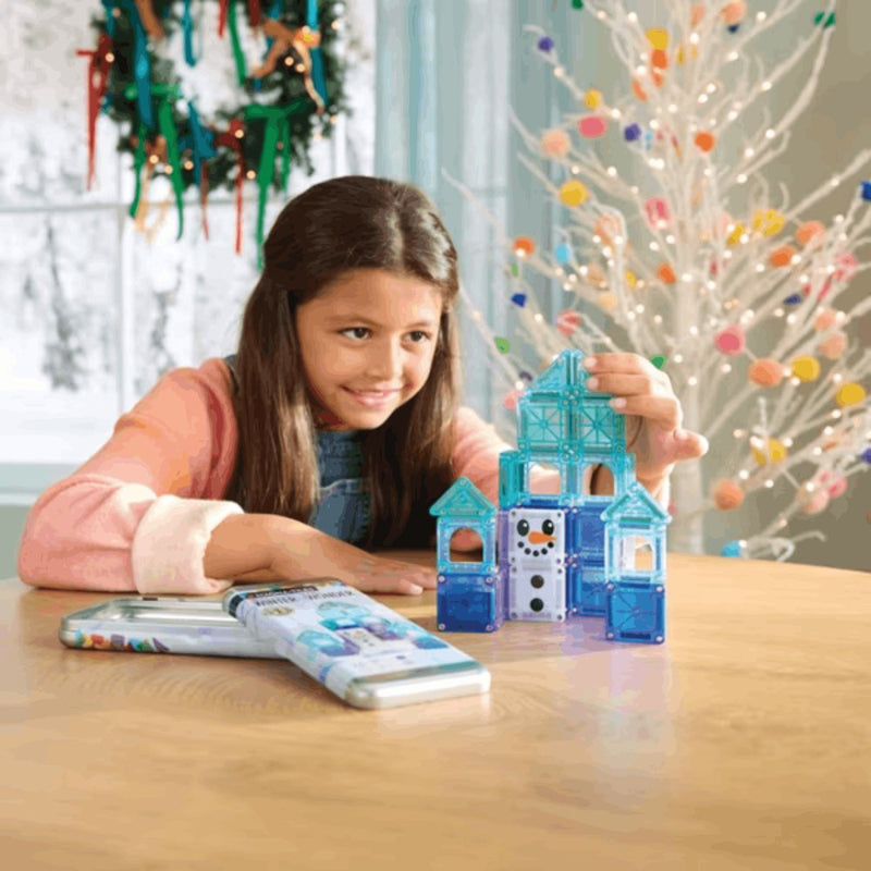 Magna Tiles microMAGS Travel Set 26PC - Winter Wonderland