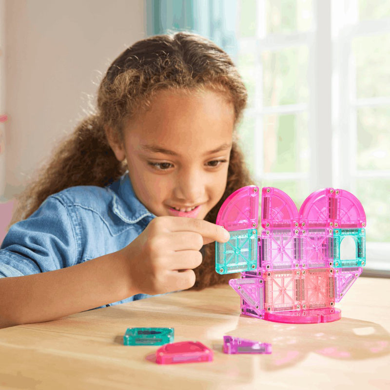 Magna Tiles microMAGS Travel Set 24PC - Heart To Heart