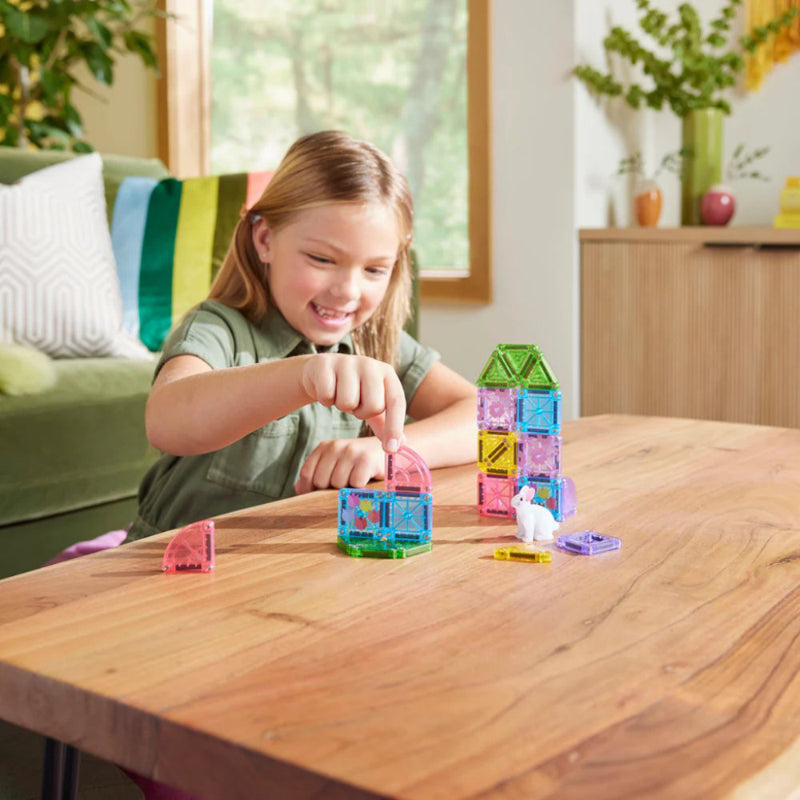Magna Tiles microMAGS Travel Set 24PC - Spring Garden