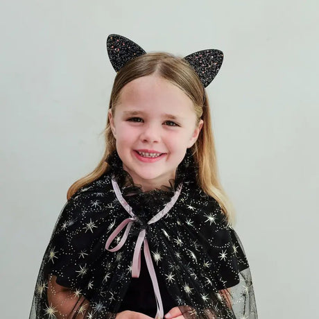 Spooky Cat Ears - Black