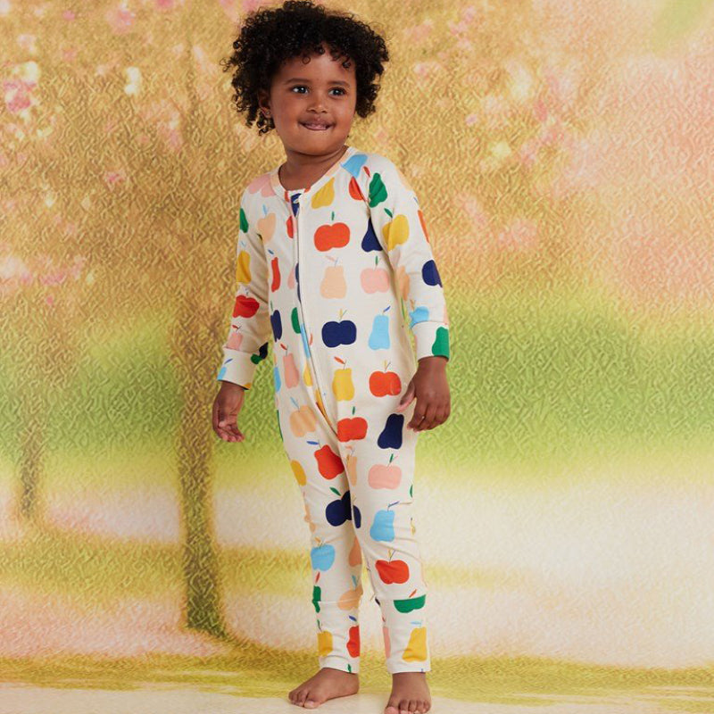 Halcyon Nights Long Sleeve Romper - Tiny Orchard