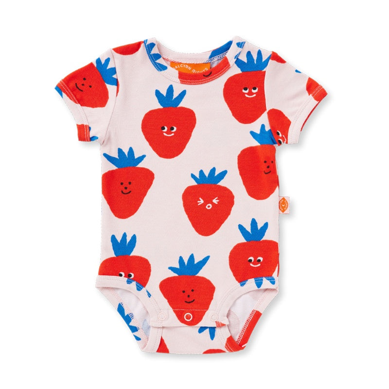 Halcyon Nights SS Bodysuit - Berry Cosy