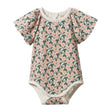 Nature Baby Faye Bodysuit - Garland Print