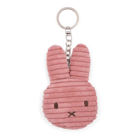 Miffy Flat Keychain ECO Corduroy - Dust