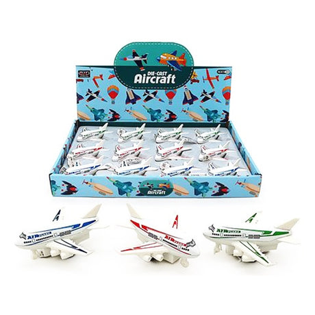 Die Cast Pull Back Plane