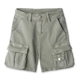 Minti Pockets Denim Short - Khaki