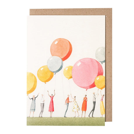 Laura Stoddart Card - Balloon Party