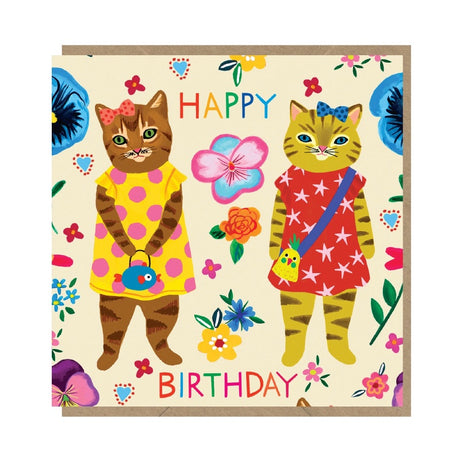 Birthday Card - Kitch Cats