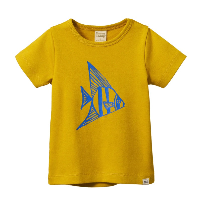 Nature Baby River Tee - Atlantic Fish Print