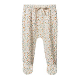 Nature Baby Footed Rompers - Pollyanna Print