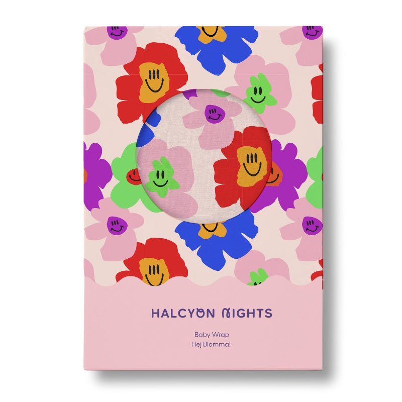 Halcyon Nights Baby Wrap - Hej Blomma!
