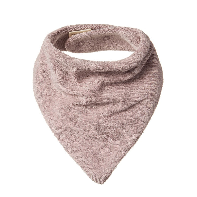 Nature Baby Triangle Terry Bib - Lilac
