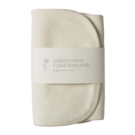 Nature Baby Burp Cloth 2PK - Natural
