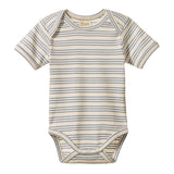 Nature Baby Short Sleeve Bodysuit - Stripe Trio
