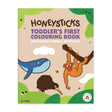 Honeysticks Toddlers First Colouring In Book - Endangered Animals