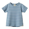 Nature Baby River Tee - Blue Stripe Trio