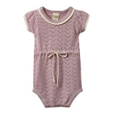 Nature Baby Lottie Suit - Pointelle Lilac
