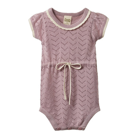 Nature Baby Lottie Suit - Pointelle Lilac