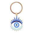 Metal Enamel Keyring - All Seeing Eye