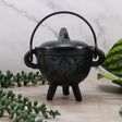 Cast Iron Triple Moon Cauldron