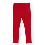 Goldie + Ace Bowie Rib Legging - Red