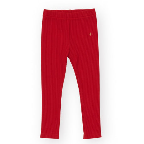 Goldie + Ace Bowie Rib Legging - Red