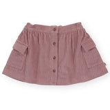 Goldie + Ace Corduroy Pocket Skirt - Dusty Pink