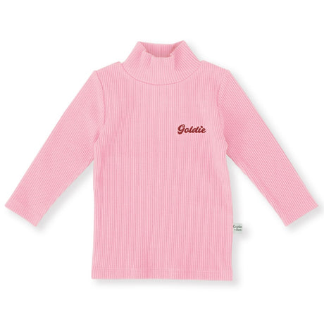Goldie + Ace Embroidered Rib Skivvy - Sweet Pea