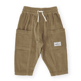 Goldie + Ace Kit Corduroy Pocket Pants - Khaki