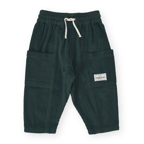Goldie + Ace Kit Corduroy Pocket Pants - Moss