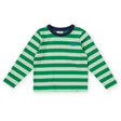 Goldie + Ace Essential Stripe LS Top - Green