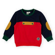 Goldie + Ace Colour Block Pocket Sweater