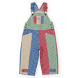 Goldie + Ace Blake Overalls - Patchwork Stripe
