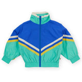 Goldie + Ace Retro Spray Jacket - Jade/Blue