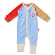 Halcyon Nights Long Sleeve Terry Romper - Space Blue