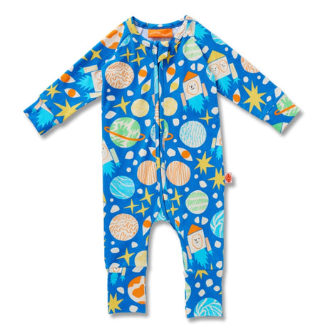 Halcyon Nights Long Sleeve Romper - See You In Space