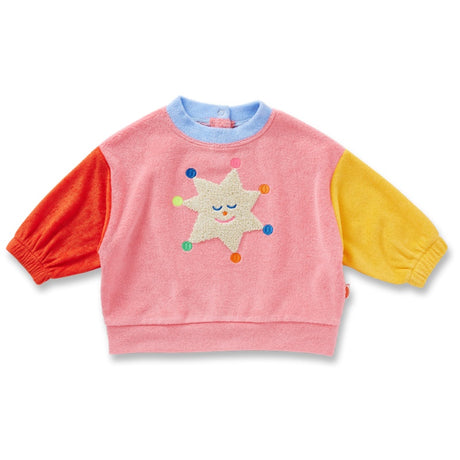 Halcyon Nights Terry Sweater - Stars Pink