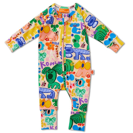 Halcyon Nights Long Sleeve Romper - Koala 4ever