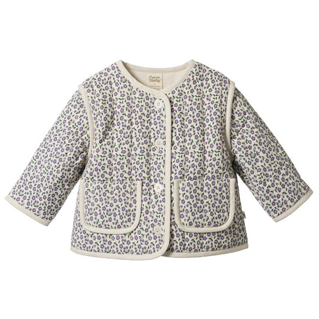 Nature Baby Edith Quilted Jacket - Briarwood Heron