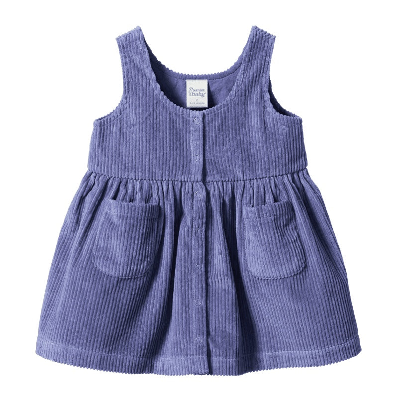 Nature Baby Amelia Pinafore - Heron